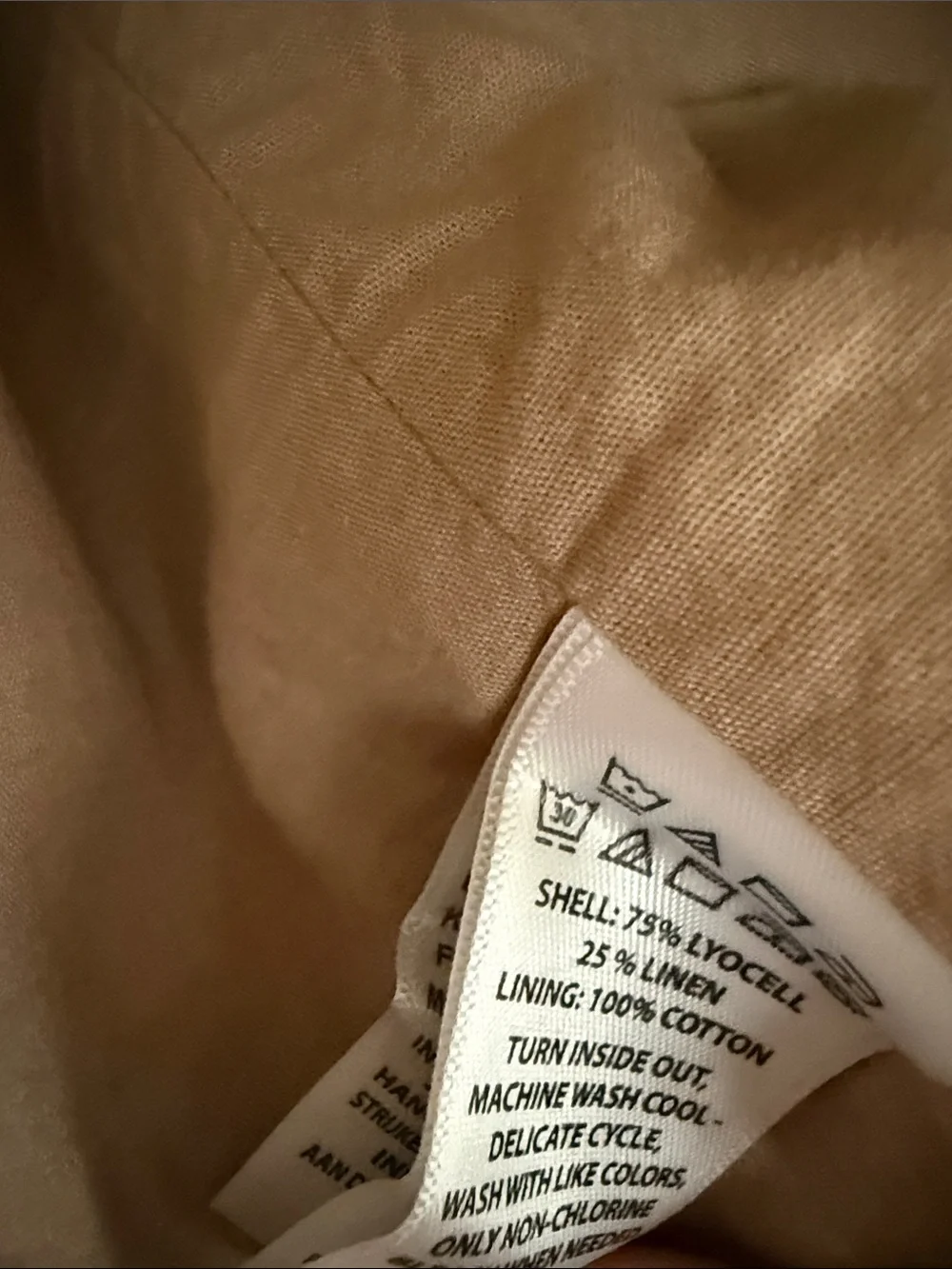Tahari Womens Linen Safari Field Jacket